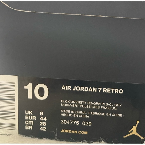 COPY - AIR JORDAN 7 RETRO - Picture 13 of 16